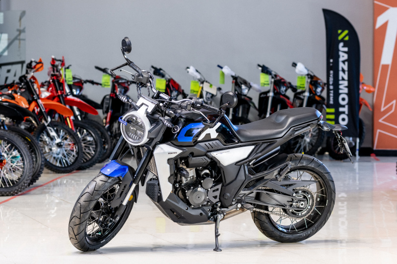 Мотоцикл ZONTES ZT350-GK  ПТС Черный/Синий Мотоцикл ZONTES ZT350-GK  ПТС Черный/Синий