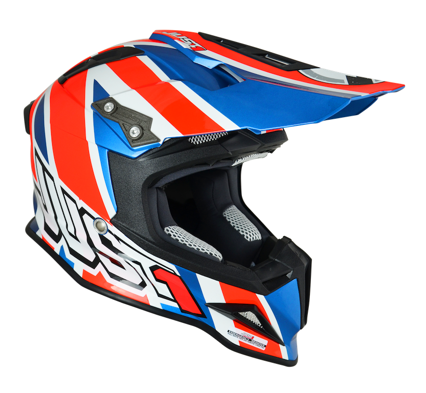 Шлем (кроссовый) JUST1 J12 UK Red