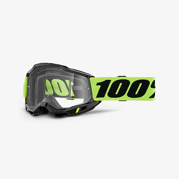 Очки 100% Accuri 2 OTG Neon Yellow / Clear